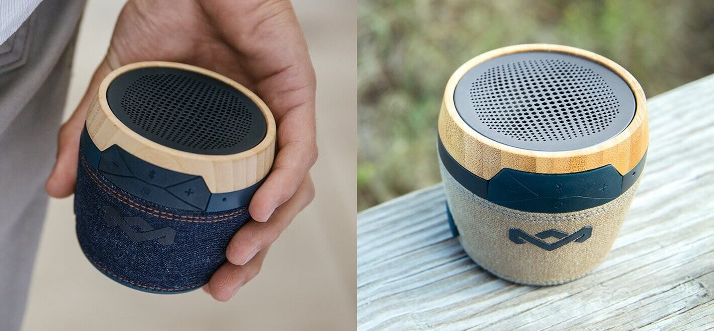 Eco-friendly portable bluetooth speakers
