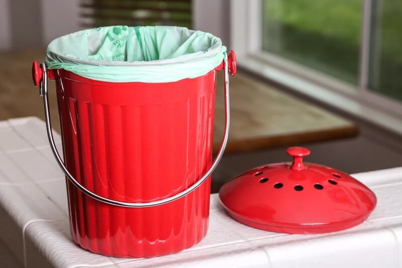 Molded Bamboo Compost Bin