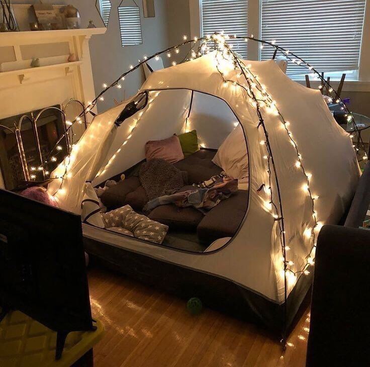 Indoor camping