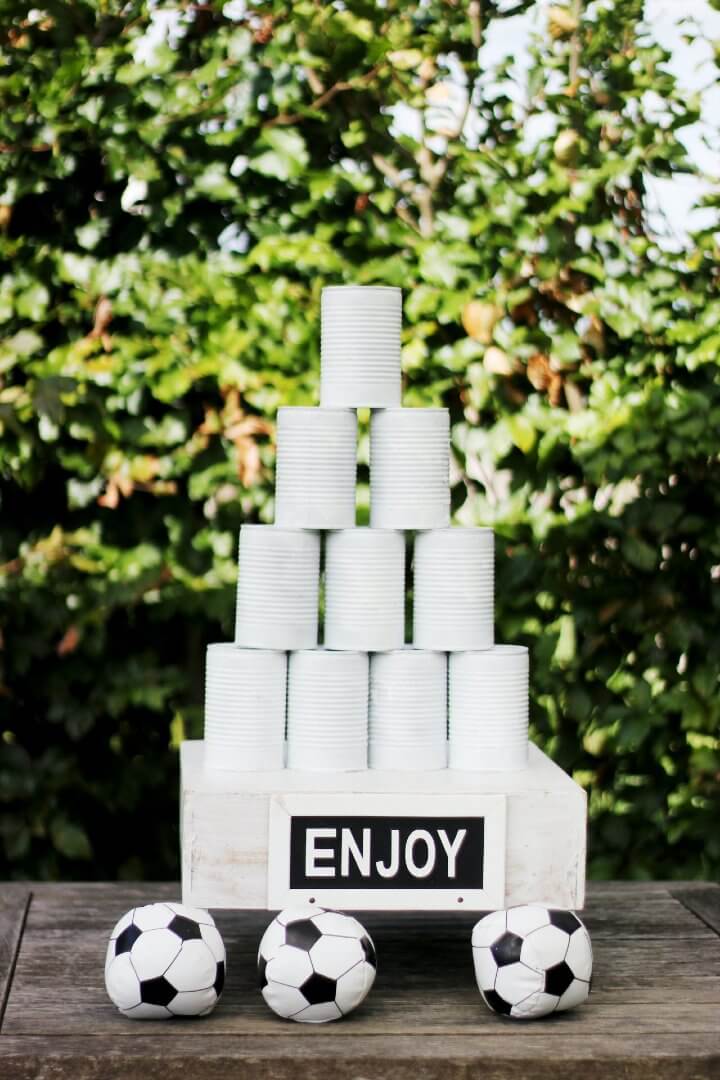 tin can bowling