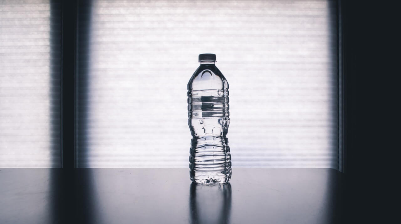 disposable water bottle